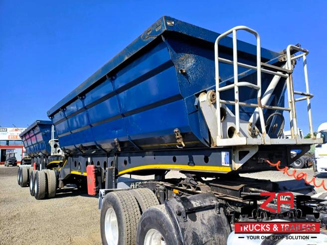 2021 AFRIT 40 CUBE SIDE TIPPER TRAILER #53369